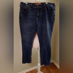 2/$15 Seven7 Slim Straight Fit Jeans 38x30